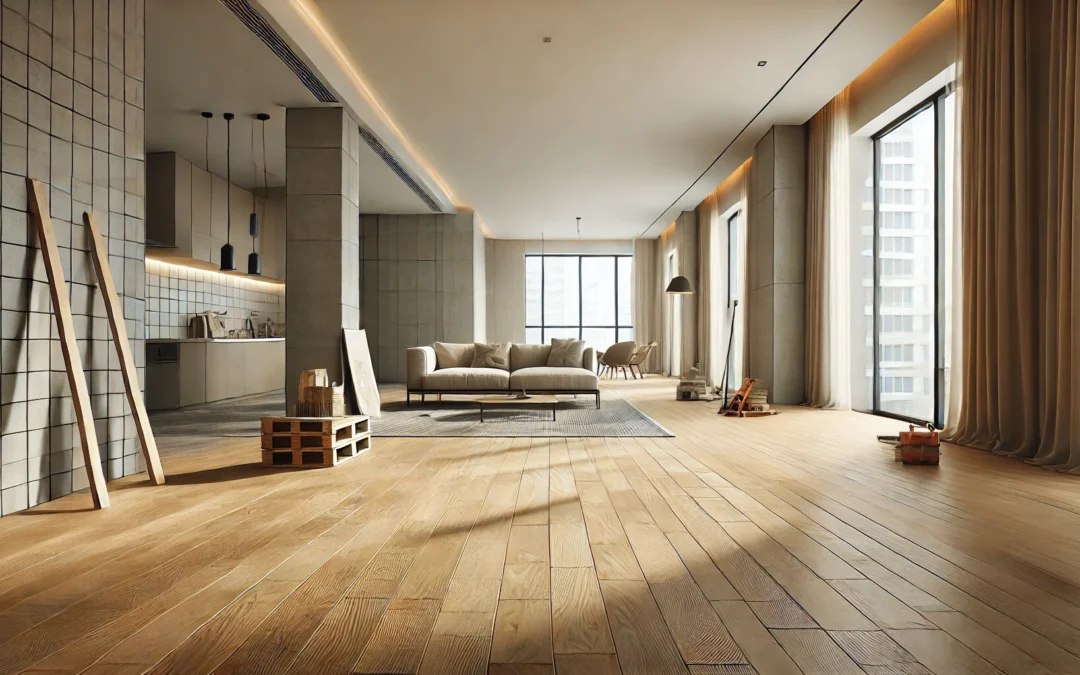 Pavimentazione in legno a Madesimo